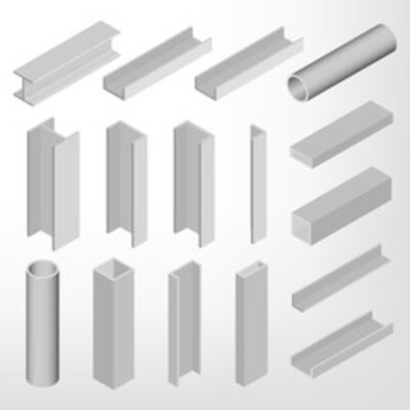 Perfil de Aço Estrutural Galvanizado Biguaçu - Perfil Estrutural Aço Galvanizado